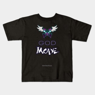 God Mode Gamer Kids T-Shirt